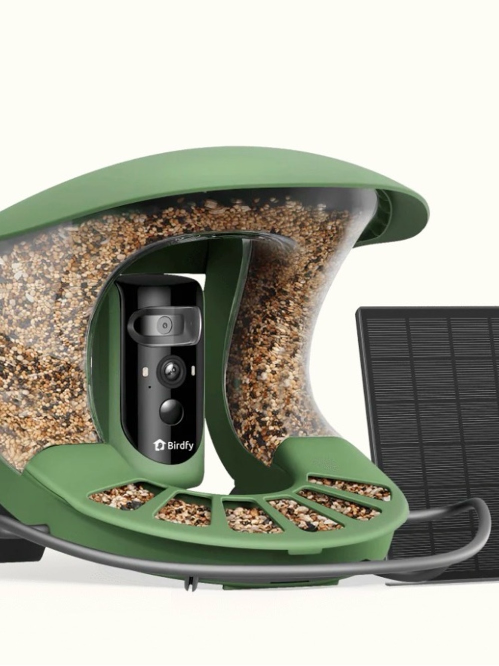 Birdfy Feeder 2 Pro Green Solar Bird Feeder with Camera